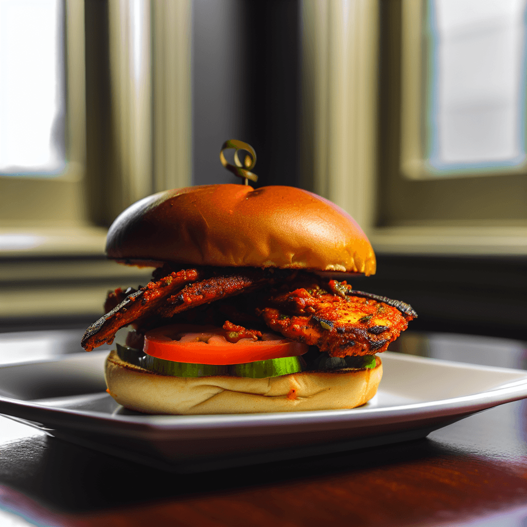 Popeyes Blackened Chicken Sandwich